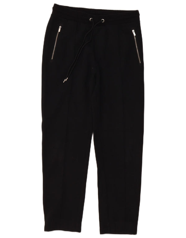 Pantaloni de trening pentru femei Marks & Spencer UK 10 Poliester negru mic