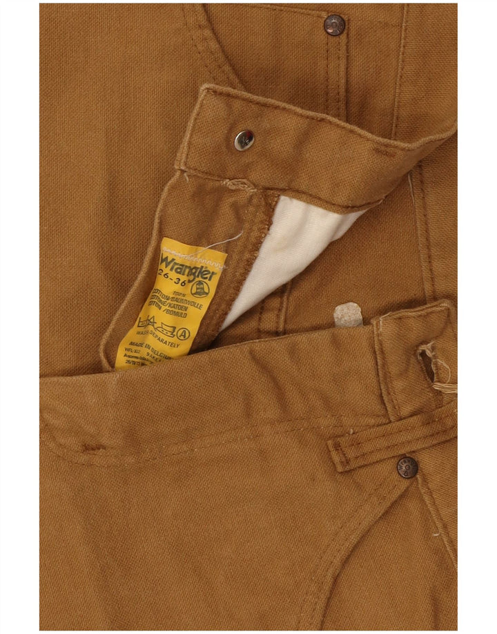 Pantaloni tăiați pentru femei Wrangler W26 L24 bumbac bej