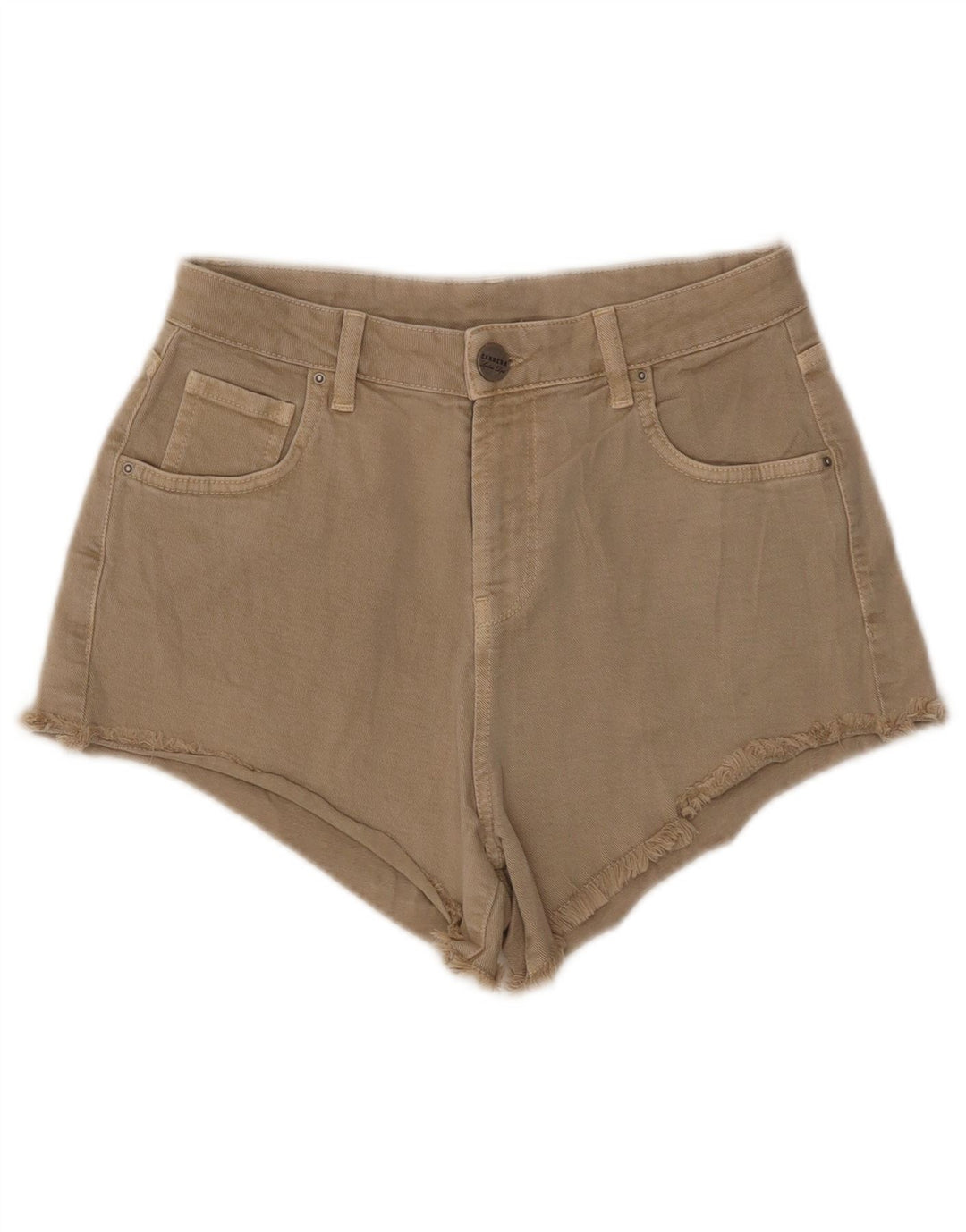 Pantaloni scurți din denim pentru femei Carrera IT 42 Medium W29 Bej Bumbac