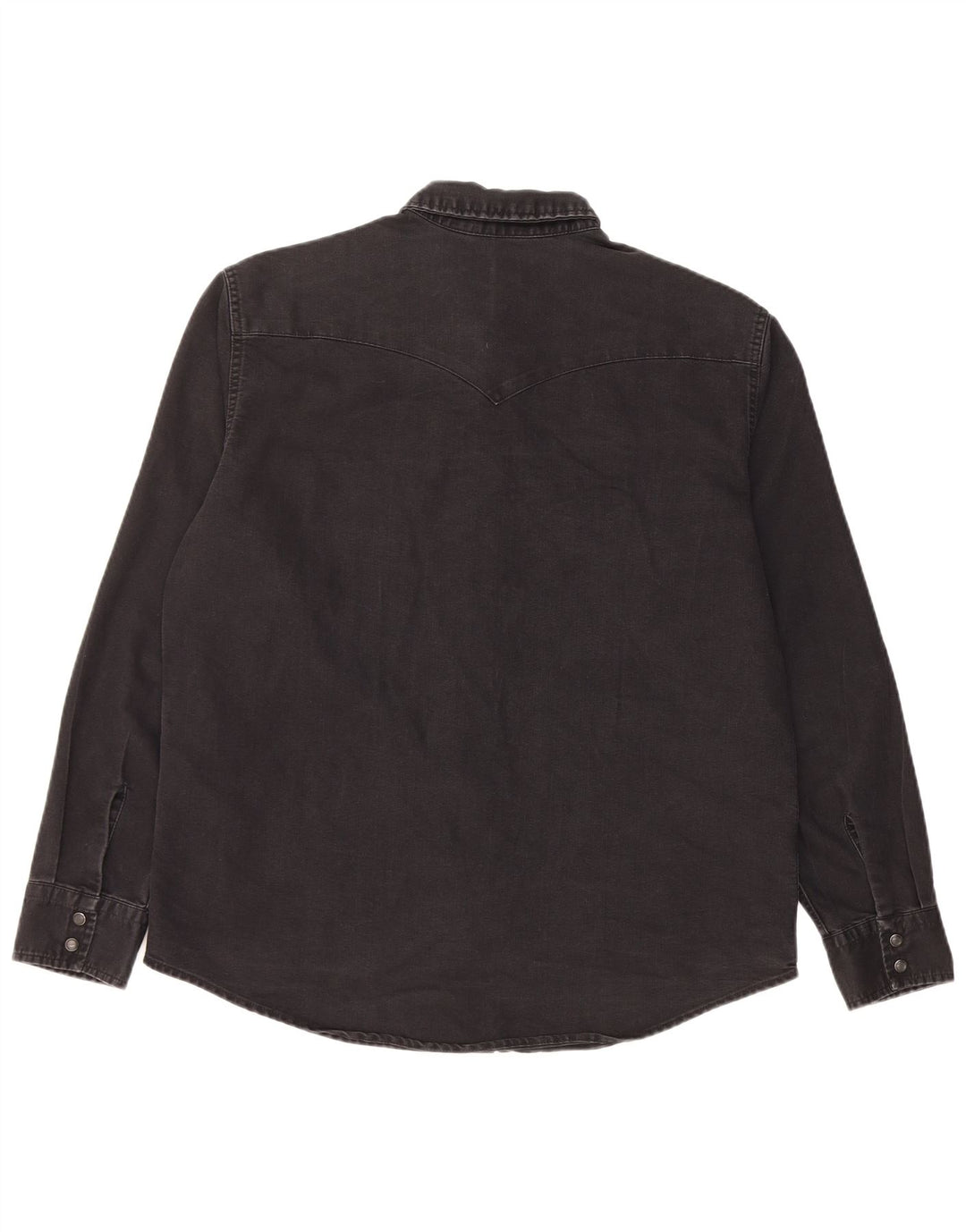 Cămașă de blugi standard pentru bărbați LEVI'S, bumbac negru mare