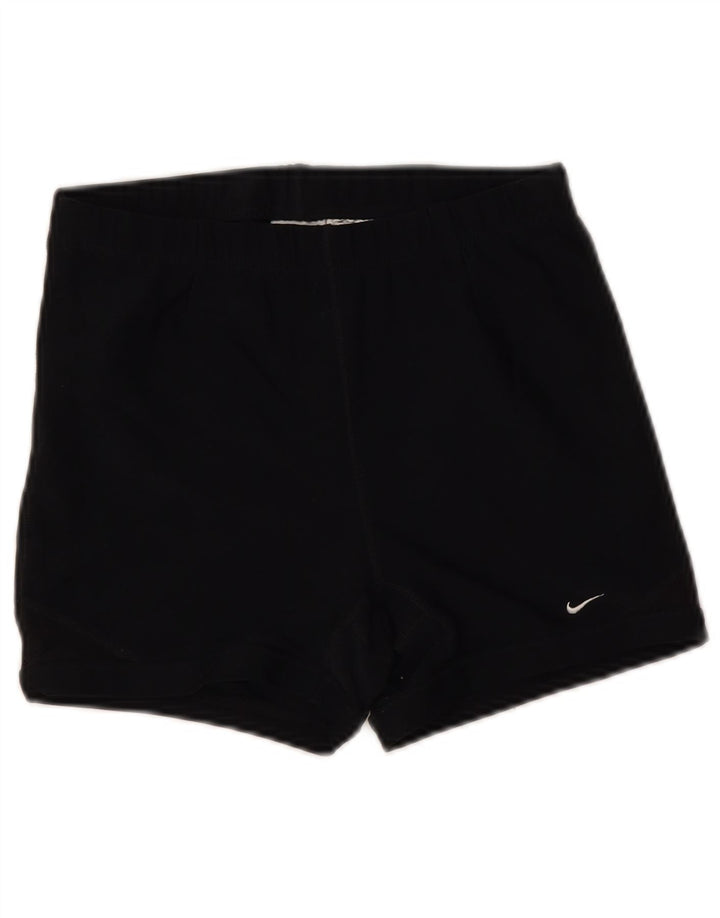 Pantaloni scurti sport NIKE pentru femei US 12/14, mari, negru, poliester