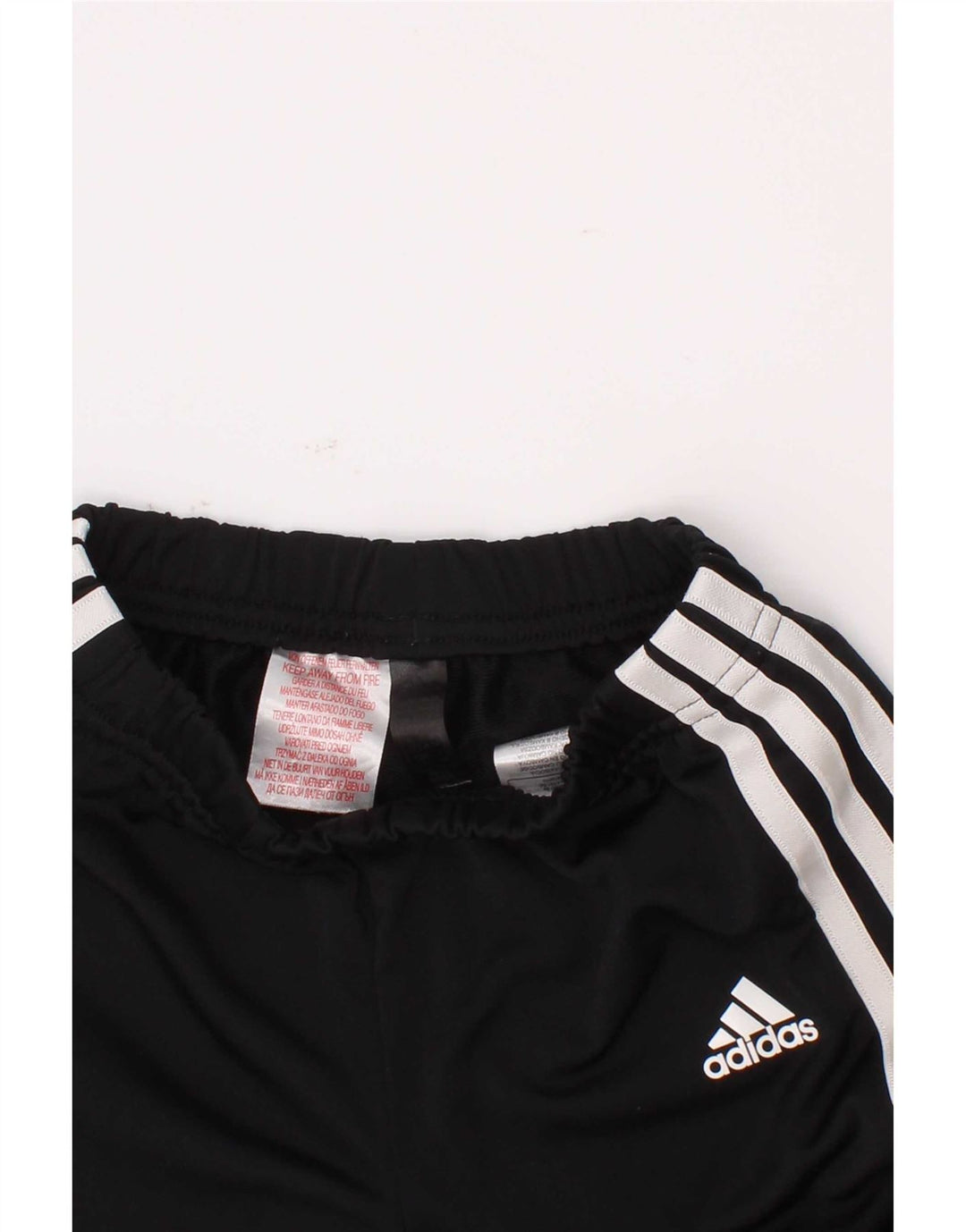 Adidas Băieți Pantaloni Trening Pantaloni Joggeri 5-6 Ani Poliester Negru