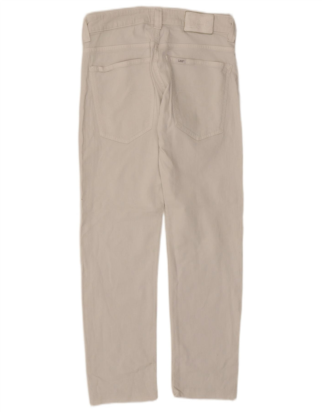 Blugi LEE Powell Slim pentru femei W32 L27 bumbac alb