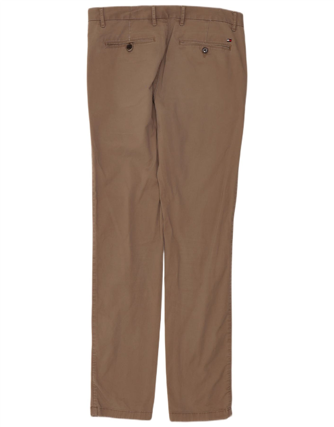 TOMMY HILFIGER Pantaloni chino slim pentru bărbați L34 L33 bumbac bej