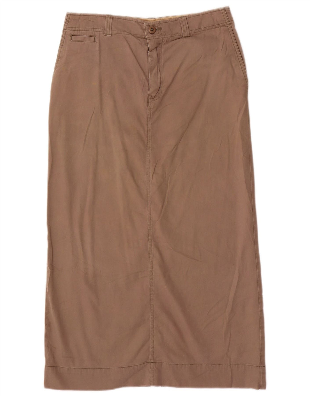 EDDIE BAUER Fusta dreaptă pentru femei US 8 Medium W30 bumbac gri