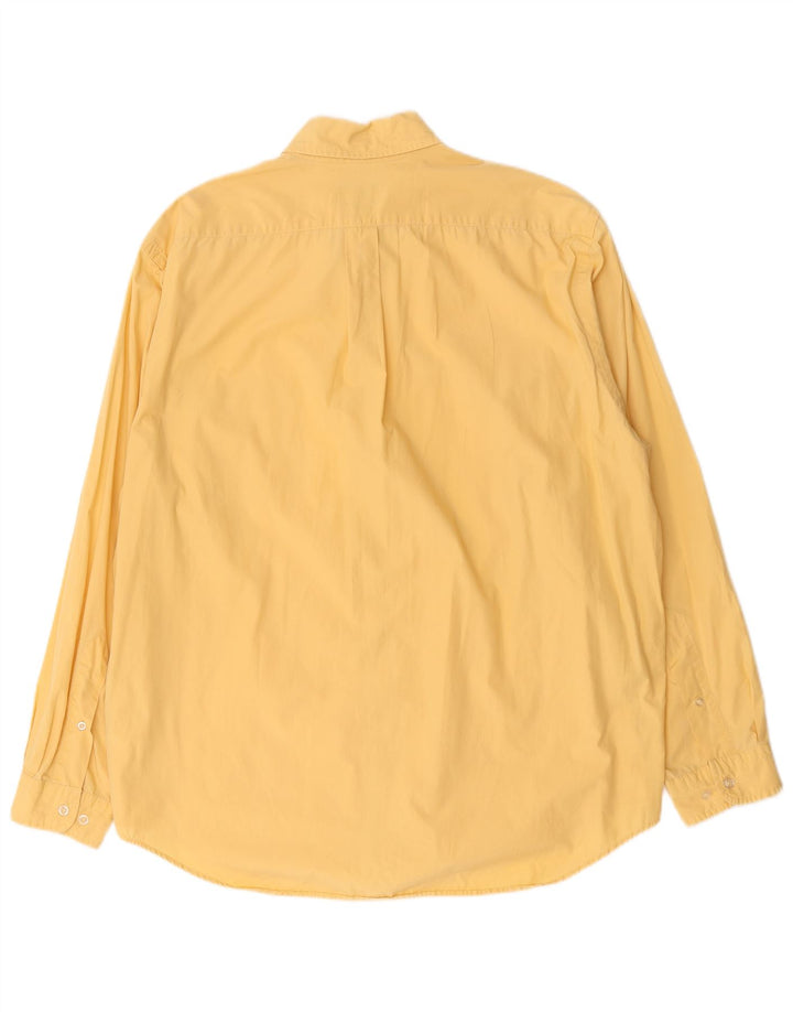 Cămașă pentru bărbați Marlboro Classics 2XL, bumbac galben