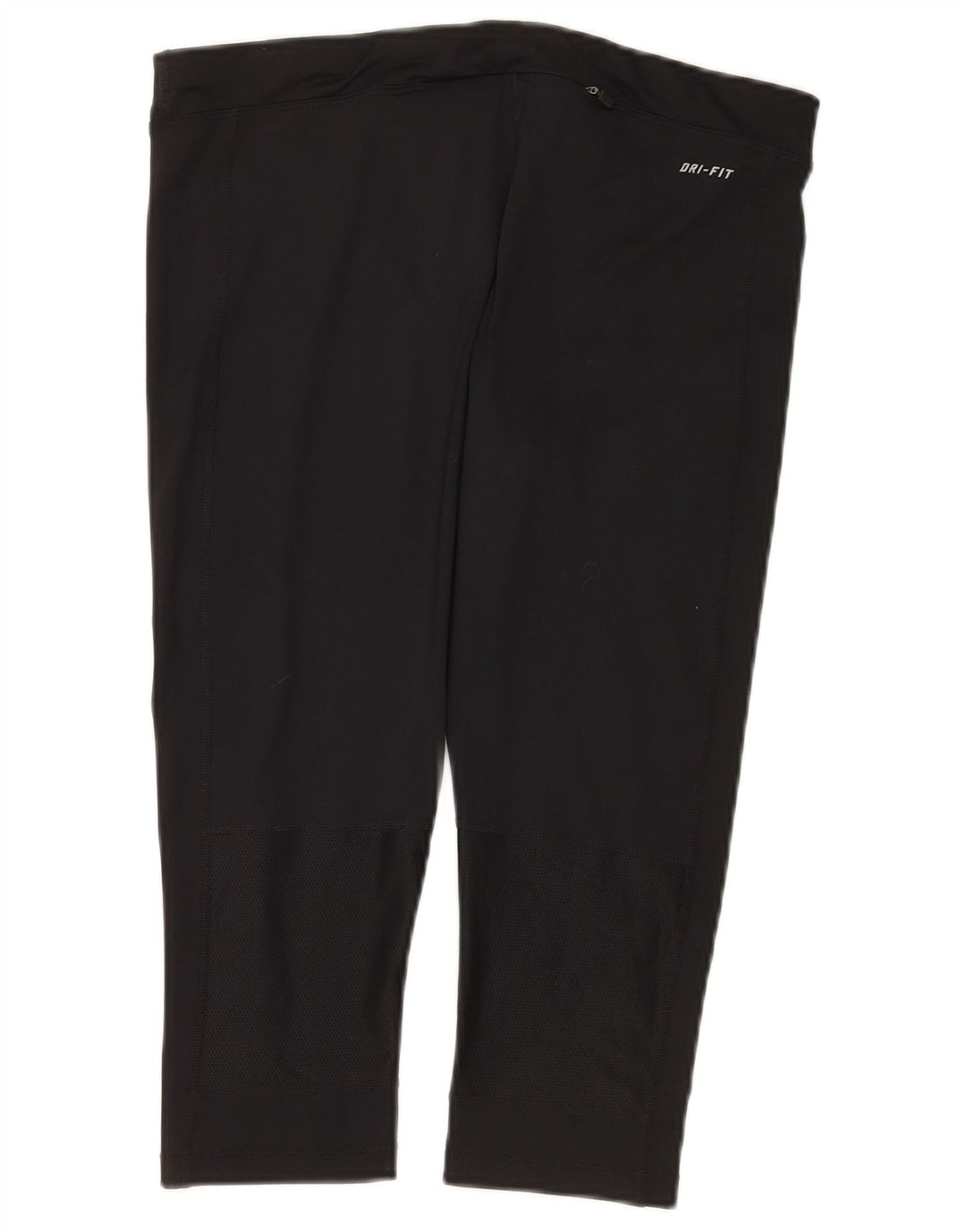 Leggings capri Nike Dri Fit pentru femei UK 14 Poliester negru mare