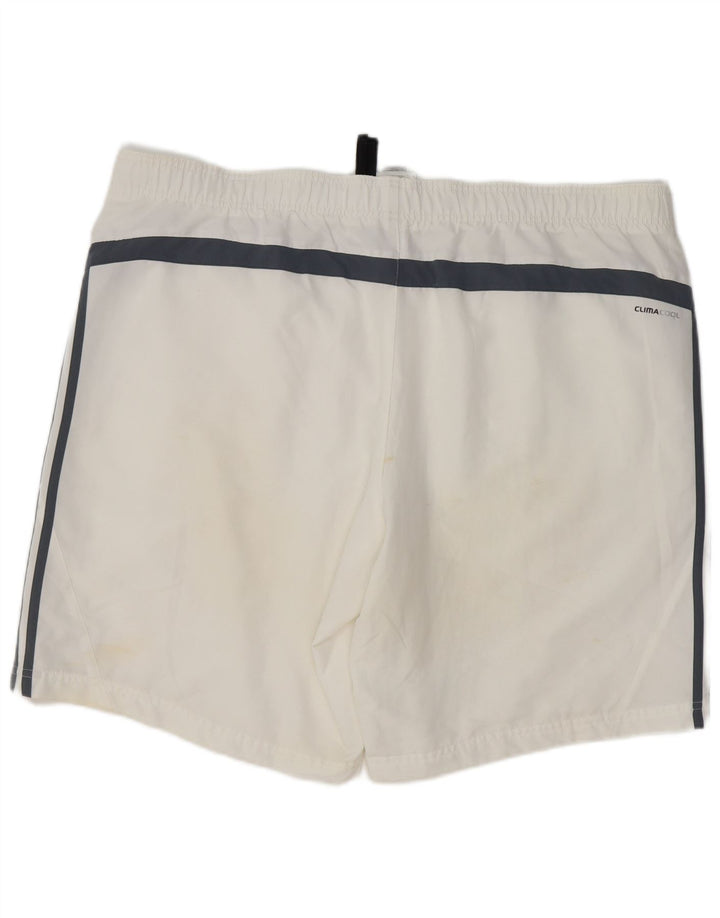 Pantaloni scurți de înot pentru bărbați Adidas Climacool 2XL, poliester alb