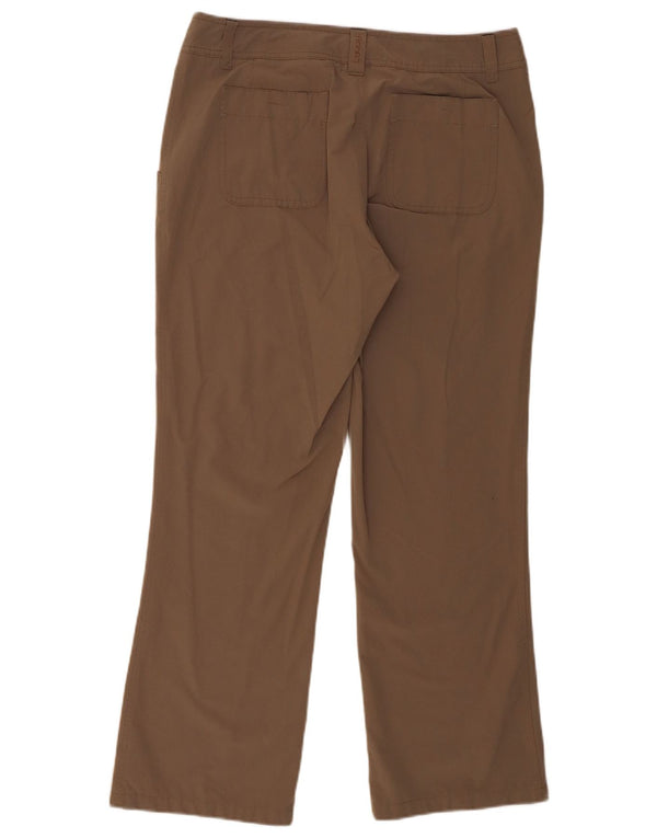 Pantaloni chino drepti pentru femei Rohan UK 12 Medium L34 L28 Maro Poliamidă