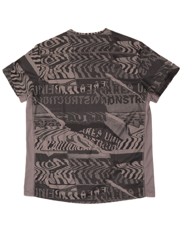 Tricou Adidas Aeroready Graphic Top XL Gri Poliester Geometric