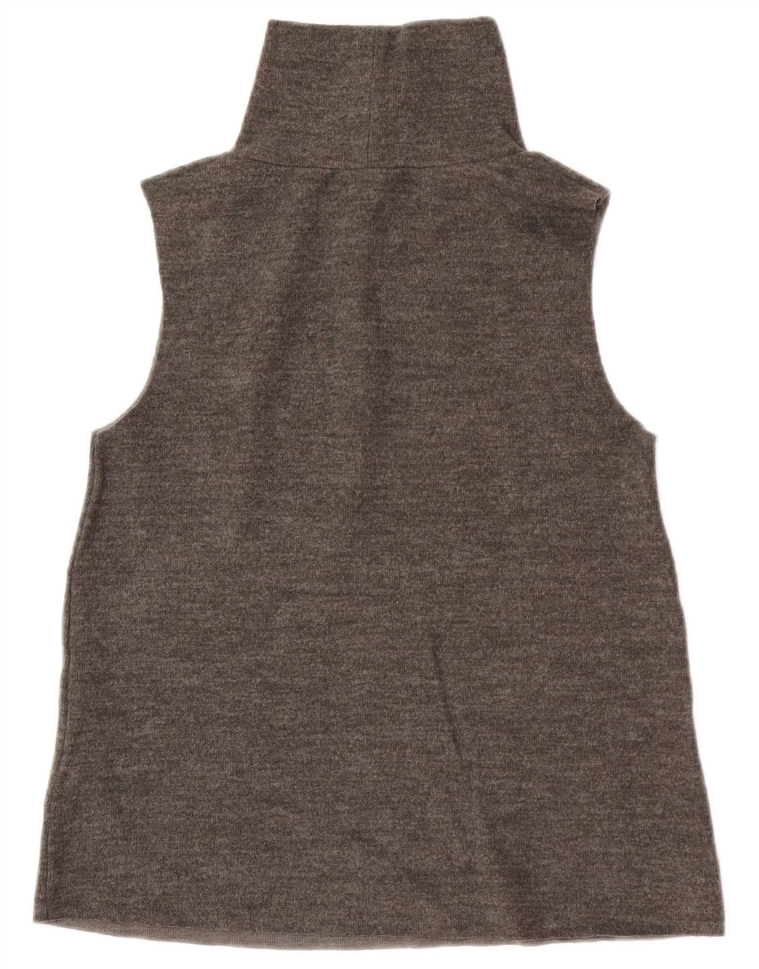 Vest Vest Top Femei Zara UK 12 Medium Gri Bumbac