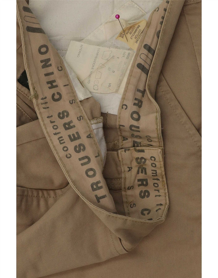 Pantaloni chino pentru bărbați CLASSIC IT 48 Medium L32 L31 Kaki Bumbac