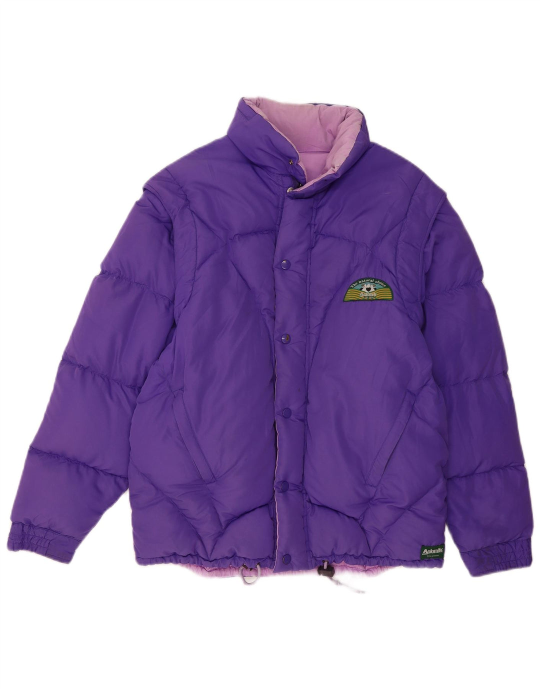 Jachetă căptușită reversibilă pentru bărbați DOLOMITE UK 40 Poliester violet mare
