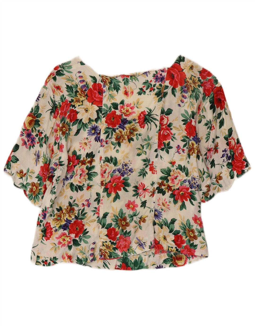 CAPRICCI BY MARCELL Bluză cu cămașă crop pentru femei UK 14 Medium Multicolor