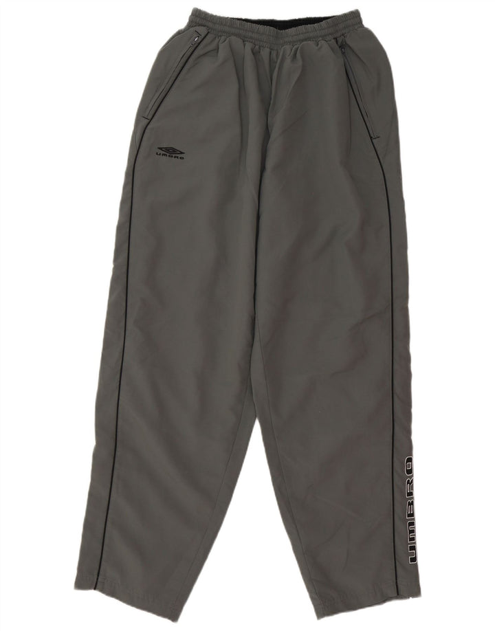Pantaloni de trening Umbro pentru bărbați, gri mediu, poliester