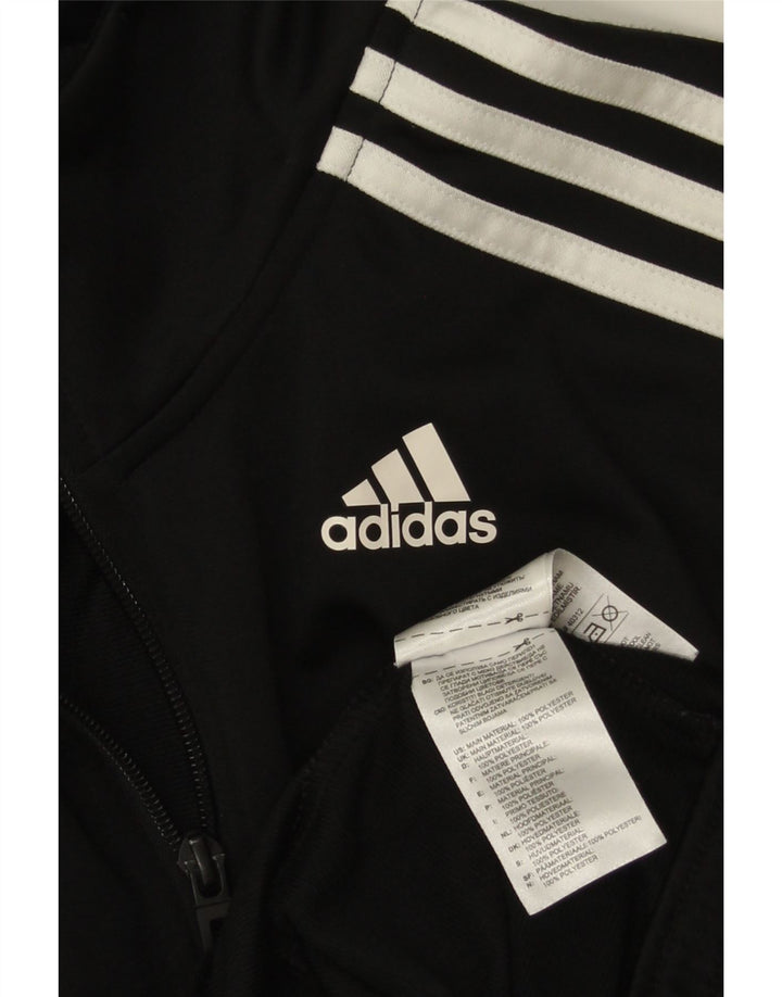 Jachetă de trening pentru bărbați Adidas, mare, negru, poliester