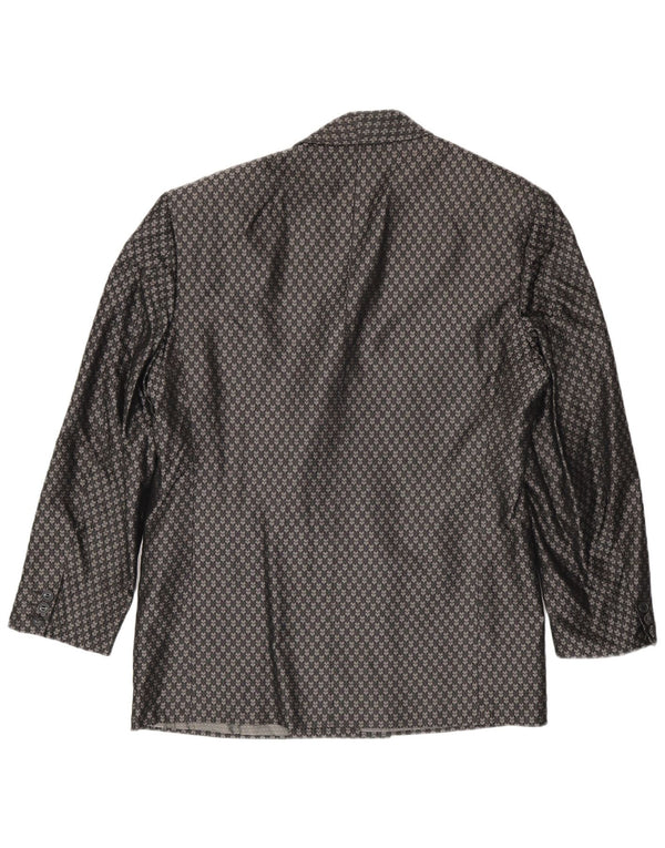 Jachetă Blazer pentru bărbați Pal Zileri IT 48 Medium Gri Geometric