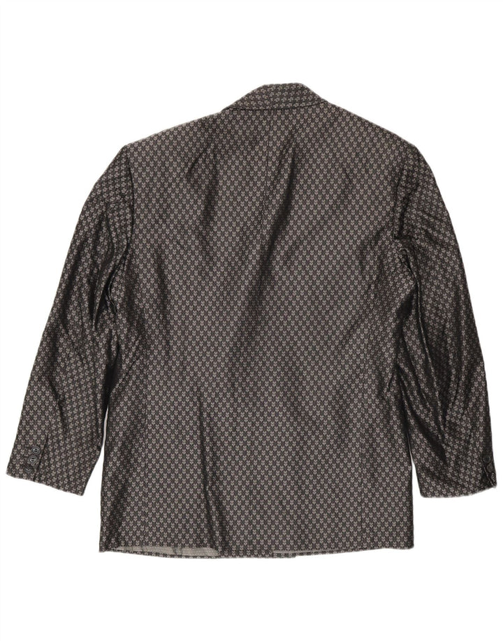 Jachetă Blazer pentru bărbați Pal Zileri IT 48 Medium Gri Geometric