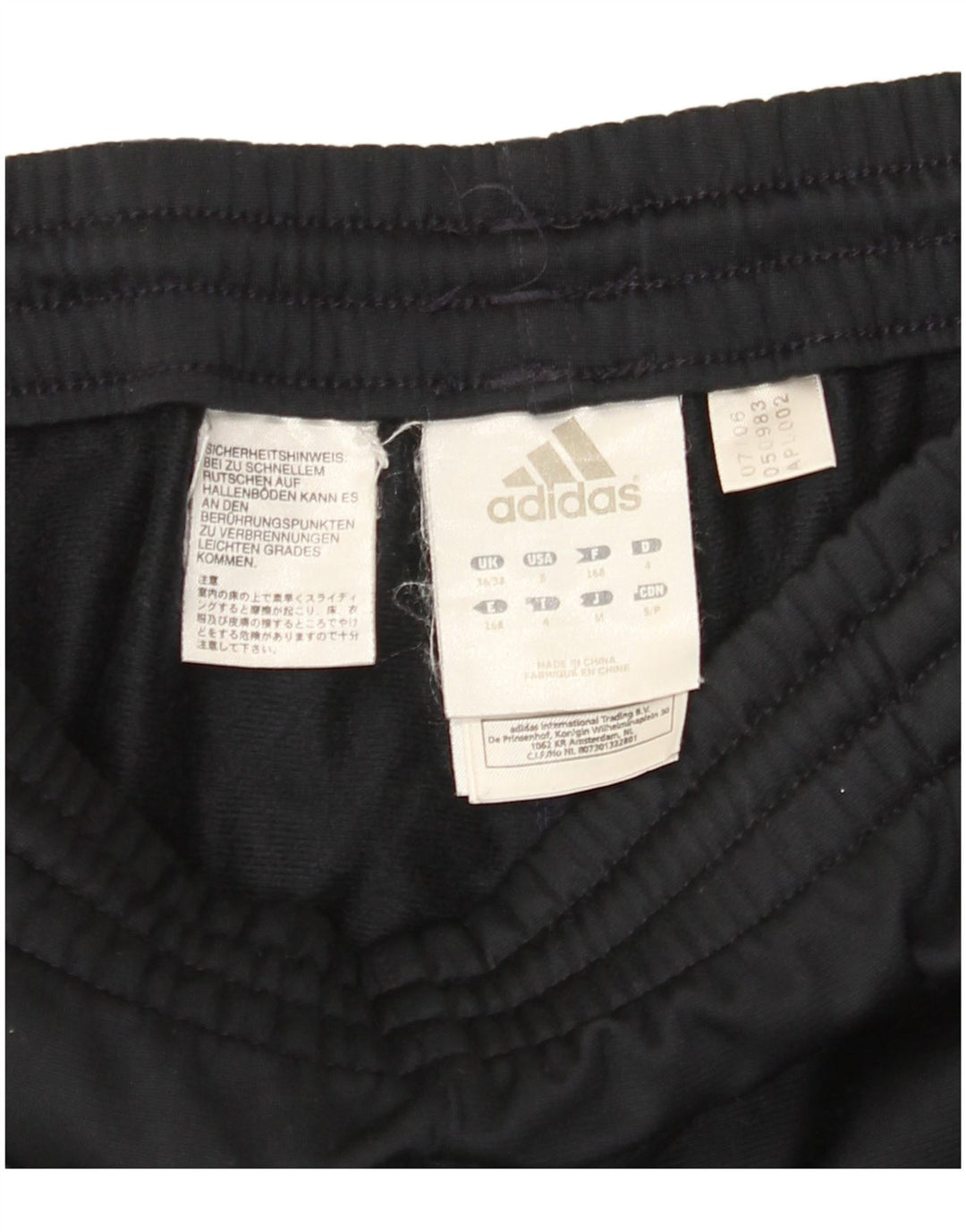 Pantaloni de trening ADIDAS pentru bărbați, mari, negru, poliester
