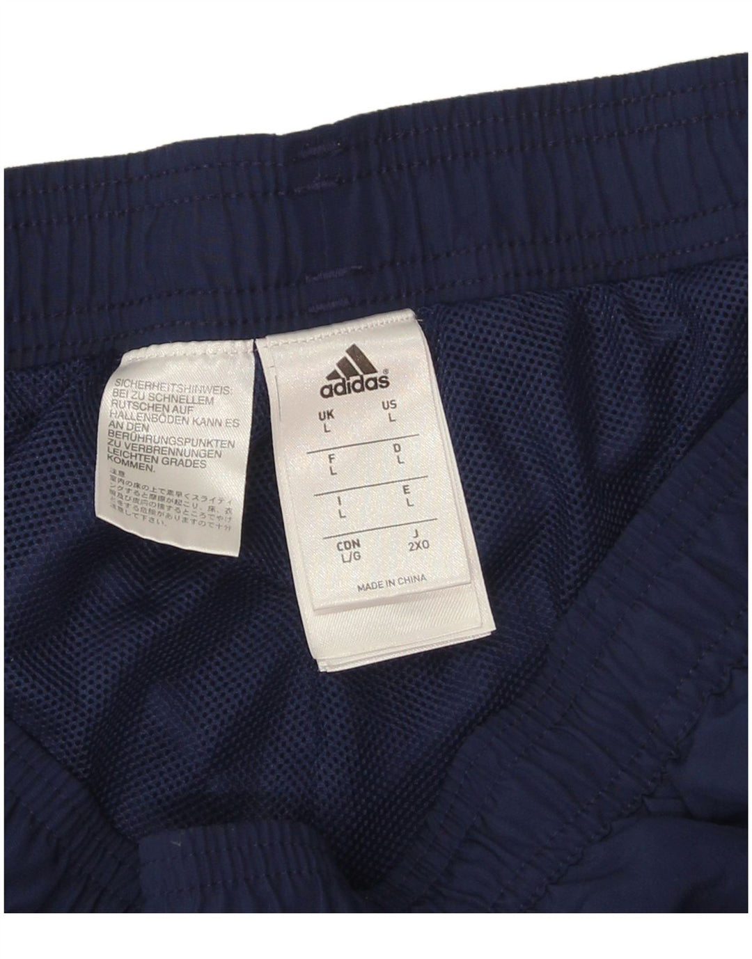 Pantaloni de trening pentru bărbați Adidas Pantaloni de jogging mari, bleumarin, poliester