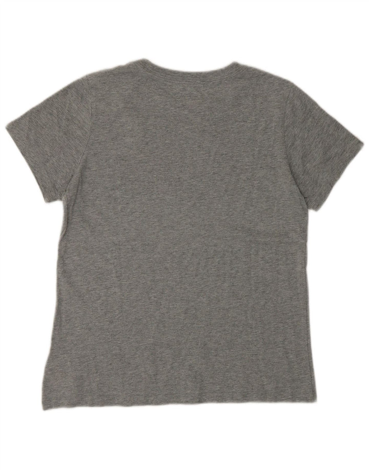 Top tricou Converse pentru femei UK 12 Medium Gri Bumbac