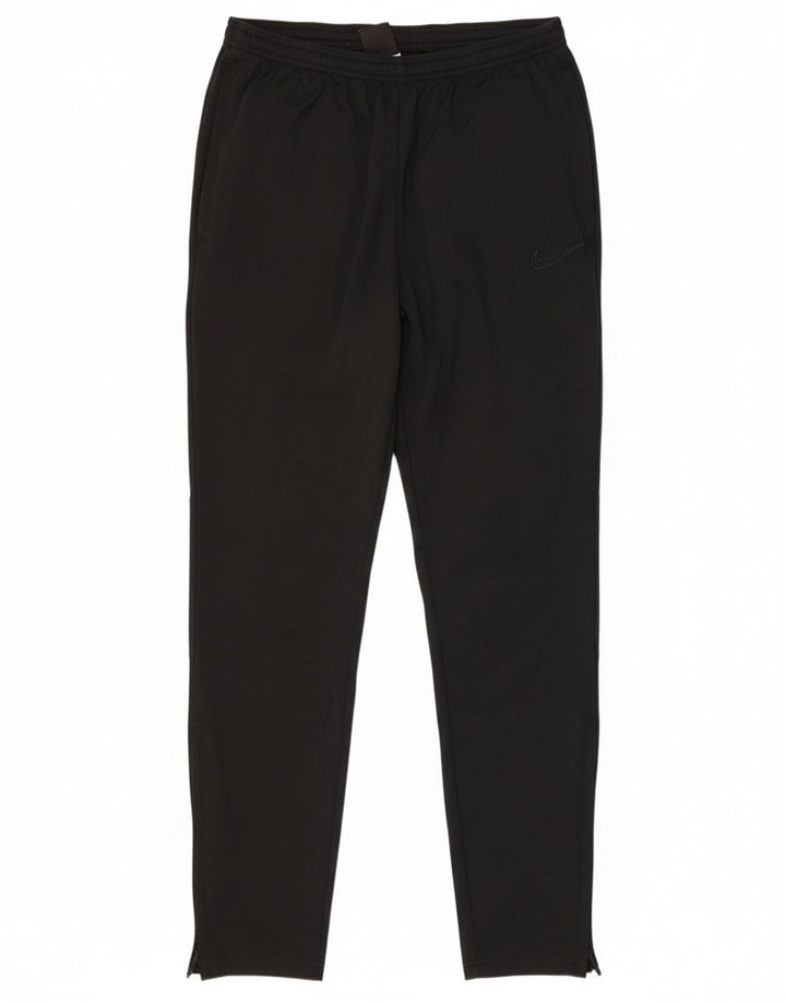Pantaloni de trening Nike pentru bărbați, poliester mediu negru