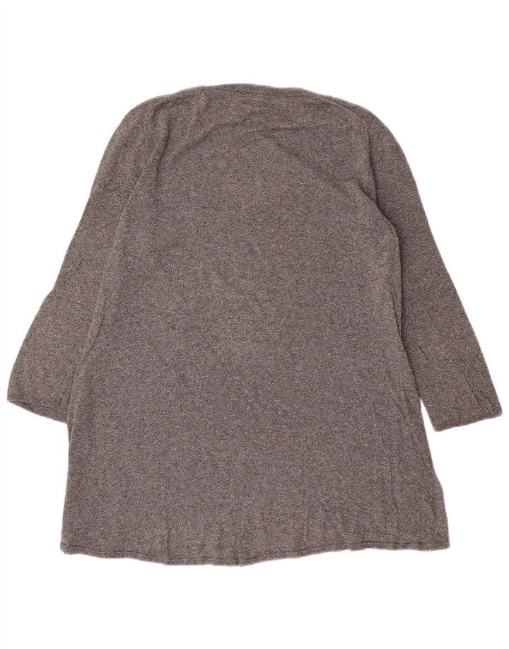 Top cu tunică cu mâneci 3/4 pentru femei Massimo Dutti Marea Britanie 14, mare, gri pete