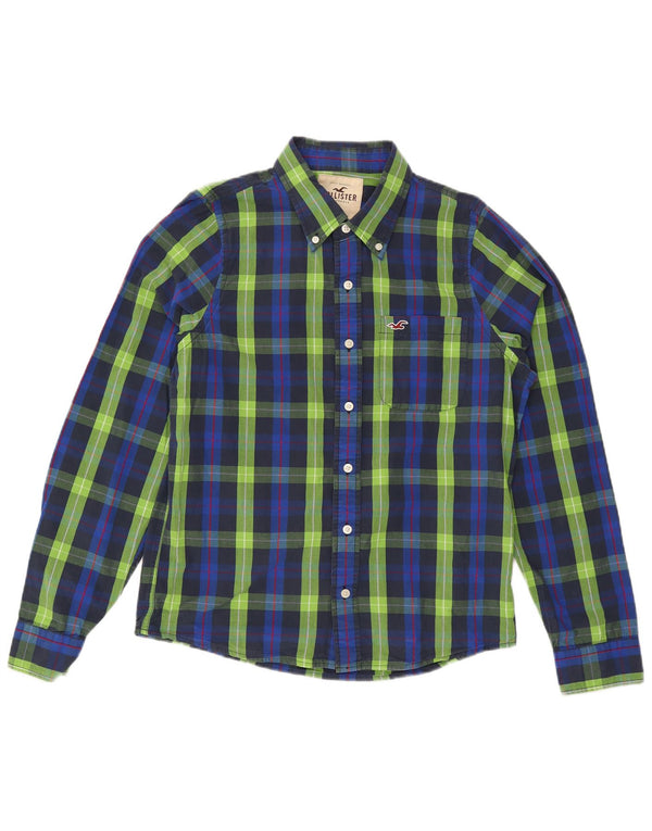 Cămașă Hollister pentru bărbați XL Blue Check