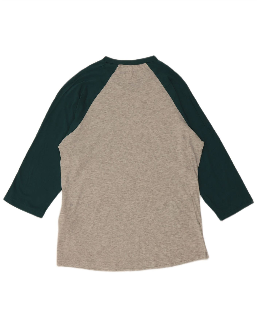 VANS, personalizat, cu grafică, cu mâneci 3/4, din bumbac color-bloc, gri mic