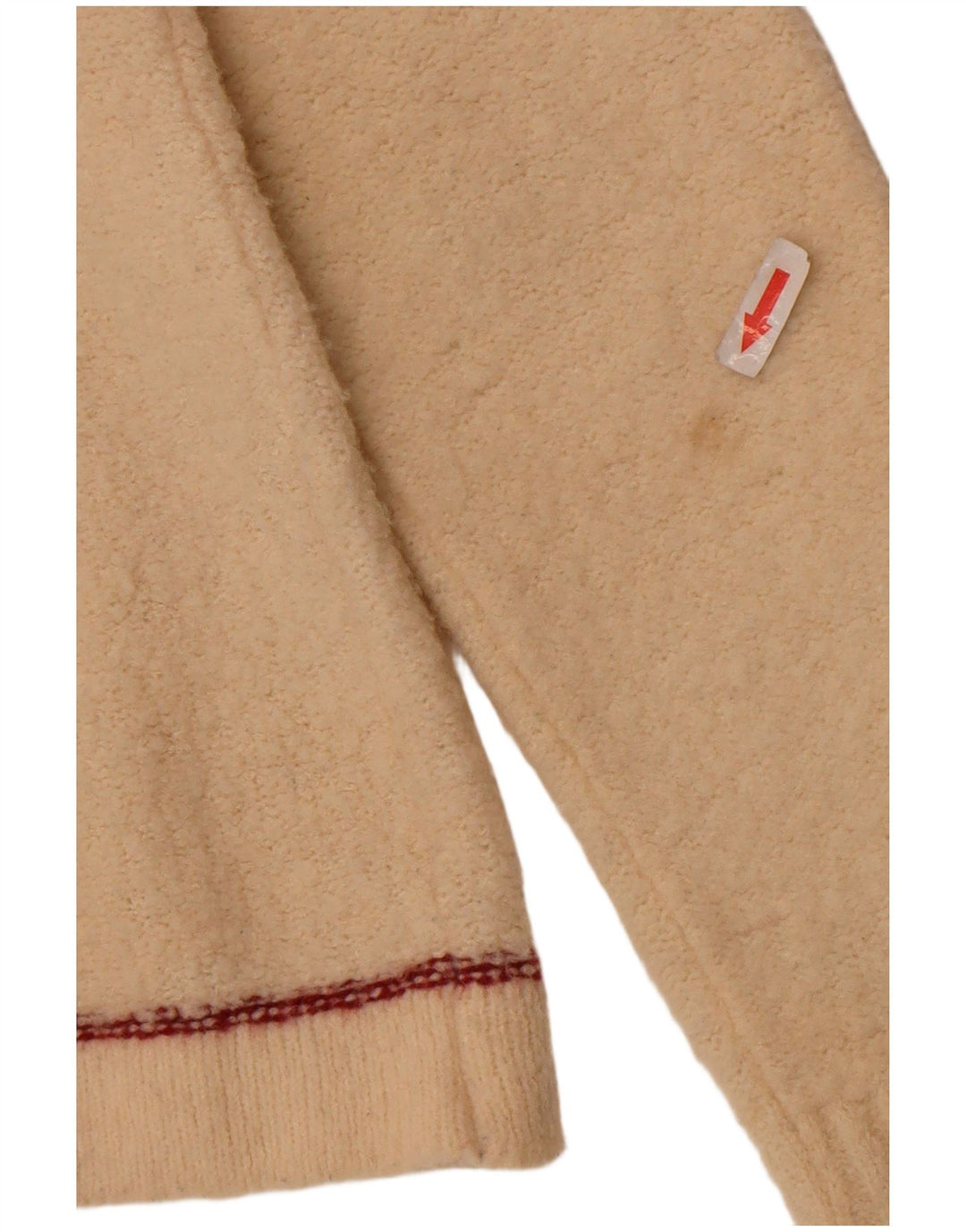 Pulover cardigan Murphy & Nye pentru femei UK 14 Medium Off White Colorblock