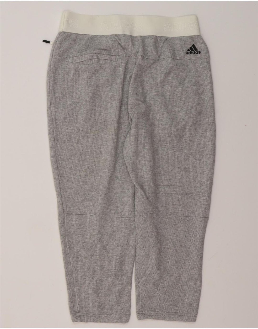 Pantaloni de trening grafic pentru femei ADIDAS Pantaloni de jogging UK 8/10 Small Gri