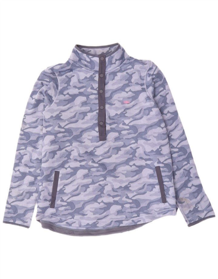 Vineyard Vines Pulover supradimensionat pentru femei UK 18 XL Camuflaj albastru
