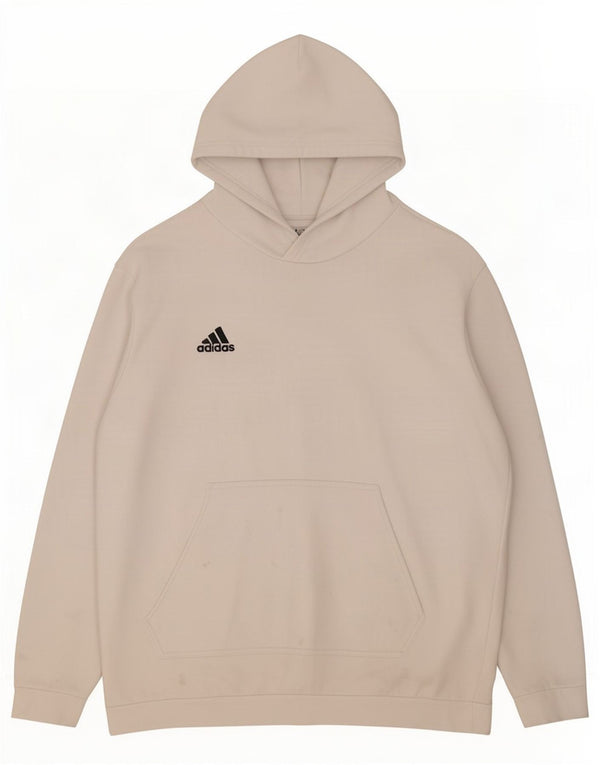 Pulover Adidas pentru bărbați, bumbac alb XL