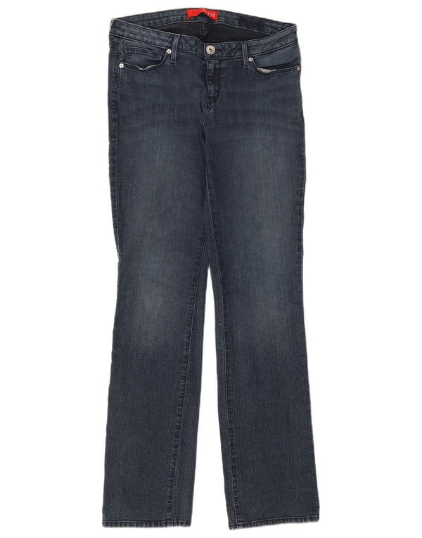 Blugi drepte pentru femei Guess W32 L32 albastru