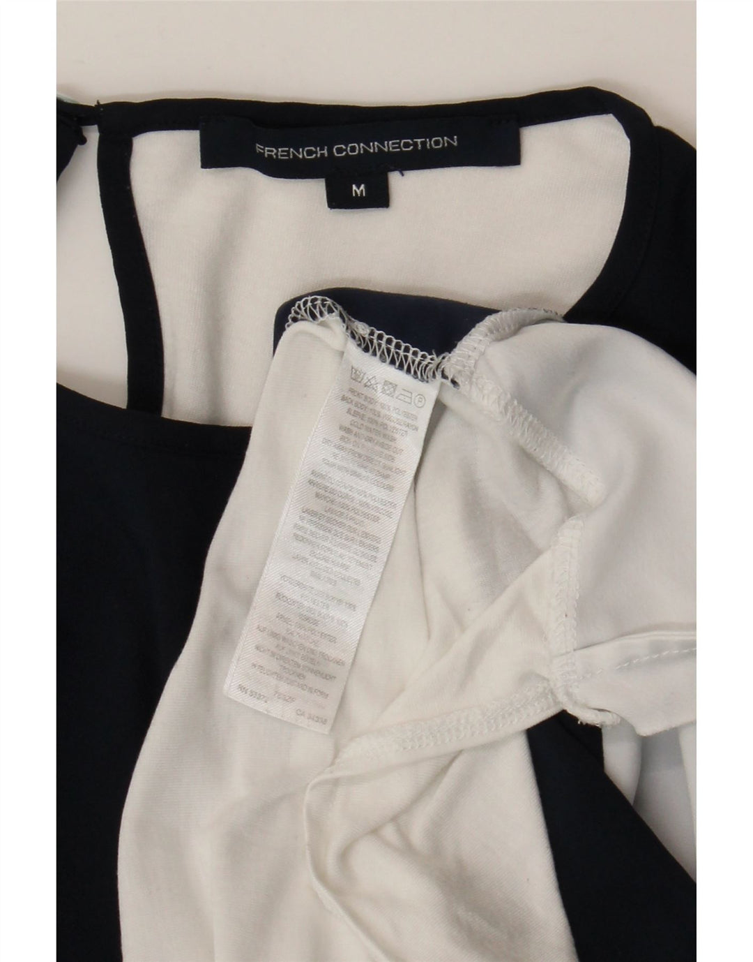 Tricou pentru femei French Connection Top UK 14 Medium Bleumarin Colorblock