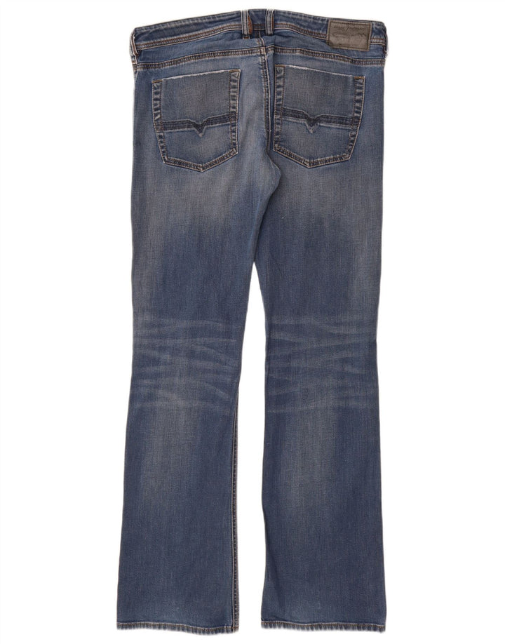 DIESEL Blugi pentru femei Zatiny Regular Bootcut W34 L34 Bumbac albastru