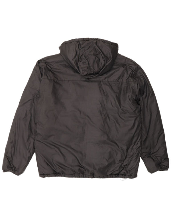 Jachetă Windbreaker cu glugă pentru bărbați New Balance UK 40 Large Black