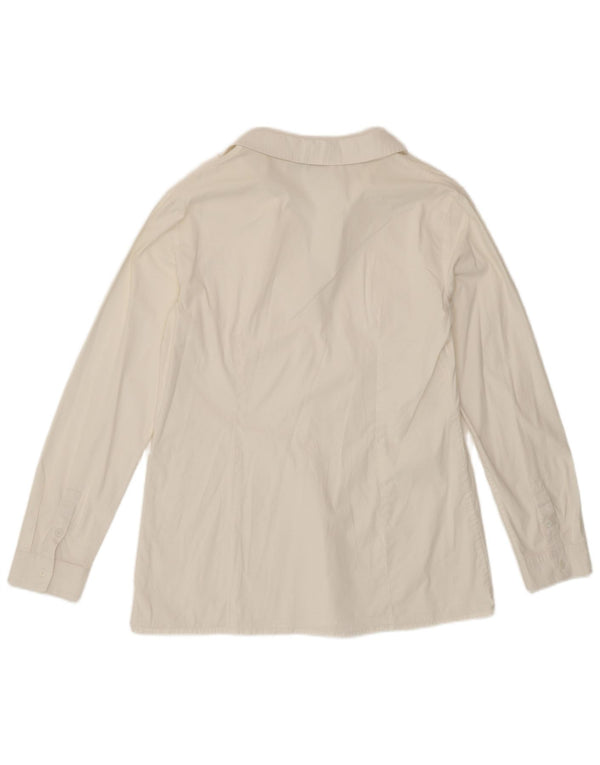 Cămașă pulover pentru femei Max & Co. UK 12 Medium White