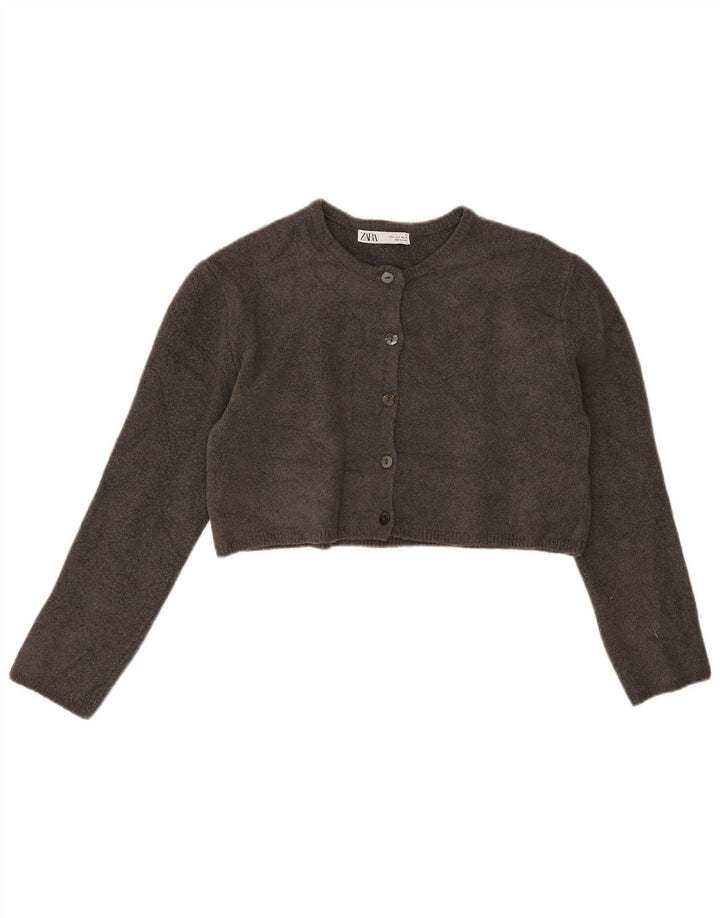 Pulover cardigan supradimensionat pentru femei Zara UK 10 Mic Gri