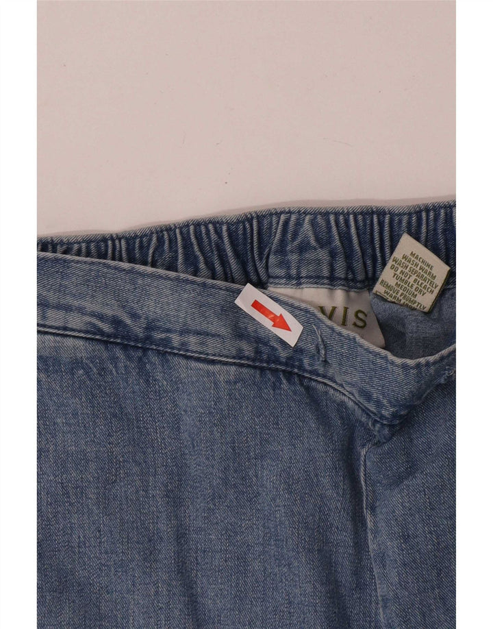Blugi drepți obișnuiți pentru femei Orvis Mici L32 L25 Bumbac albastru