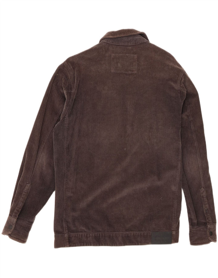 Jachetă din velur pentru bărbați Calvin Klein Jeans UK 38 Maro Mediu