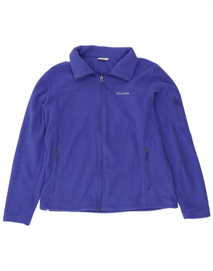 Jachetă polară COLUMBIA pentru femei UK 16, mare, albastru, poliester