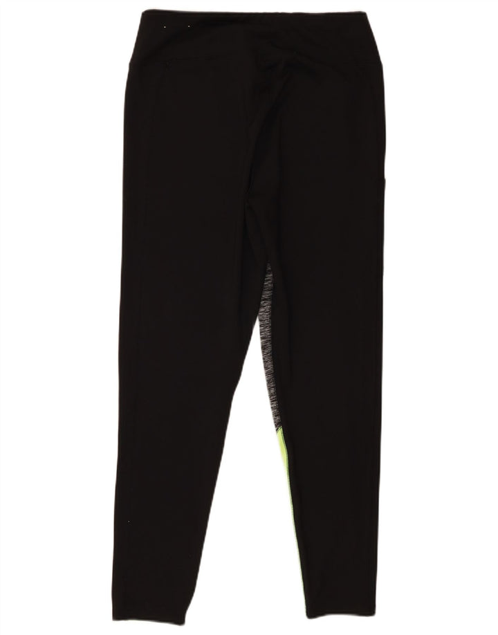 Leggings Hollister pentru femei UK 16, mare, negru, poliester color bloc