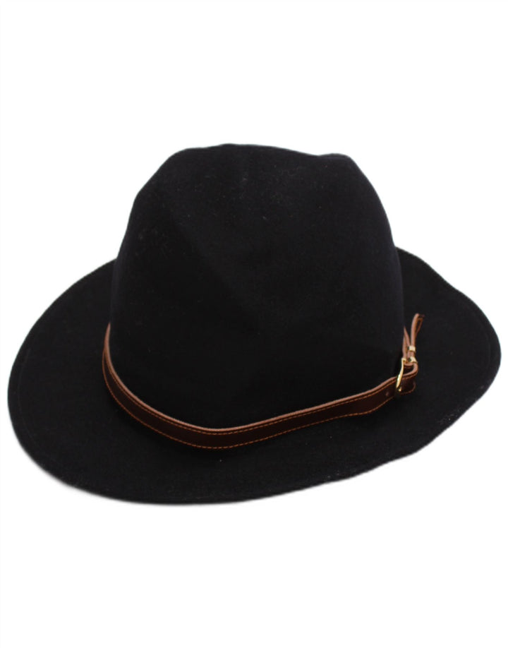 P.G.Field Pălărie Fedora pentru bărbați, lână mare, albastru
