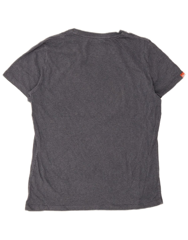 Tricou grafic pentru bărbați Superdry Top XL bumbac gri