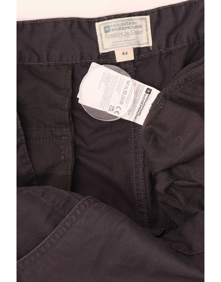 Pantaloni scurți cargo pentru bărbați Mountain Warehouse W44 2XL bumbac gri