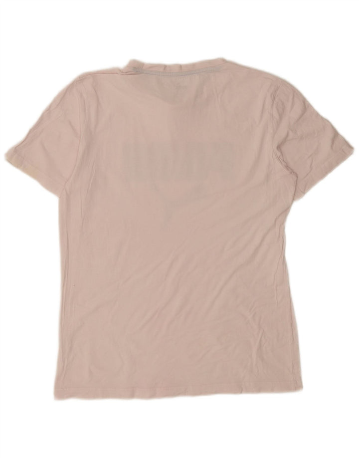 Tricou grafic Puma pentru bărbați Top Mediu Alb