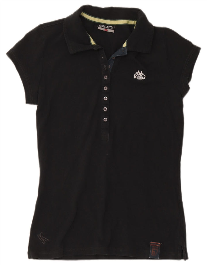 Tricou polo Kappa pentru femei IT 36 XS negru