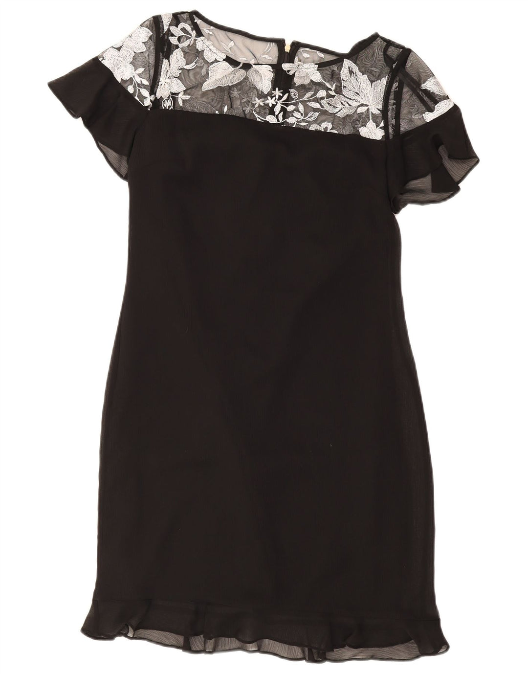 Rochie teacă pentru femei Karl Lagerfeld US 4 Small Negru Floral Poliester