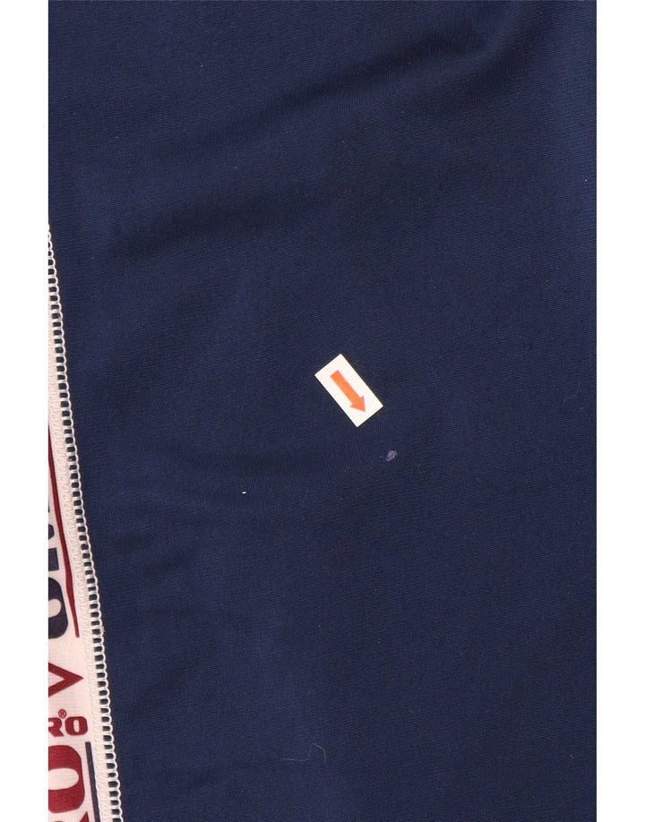 Pantaloni de trening grafic Umbro pentru bărbați, mici, albastru, poliester color bloc